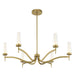 Savoy House - 1-1464-6-322 - LED Chandelier - Butler - Warm Brass