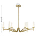 Savoy House - 1-1464-6-322 - LED Chandelier - Butler - Warm Brass