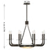 Savoy House - 1-1487-9-15 - Nine Light Chandelier - Salford - Mediterranean Bronze