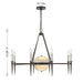 Savoy House - 1-1488-10-15 - Ten Light Chandelier - Sanger - Mediterranean Bronze