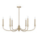 Savoy House - 1-1500-6-127 - Six Light Chandelier - Coventry - Noble Brass
