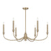 Savoy House - 1-1500-6-127 - Six Light Chandelier - Coventry - Noble Brass