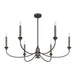 Savoy House - 1-1500-6-15 - Six Light Chandelier - Coventry - Mediterranean Bronze