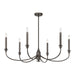 Savoy House - 1-1500-6-15 - Six Light Chandelier - Coventry - Mediterranean Bronze