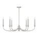 Savoy House - 1-1500-6-SN - Six Light Chandelier - Coventry - Satin Nickel
