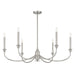 Savoy House - 1-1500-6-SN - Six Light Chandelier - Coventry - Satin Nickel