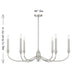 Savoy House - 1-1500-6-SN - Six Light Chandelier - Coventry - Satin Nickel