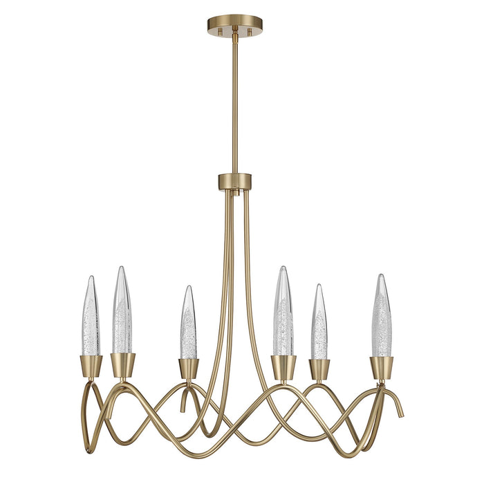 Savoy House - 1-1798-6-127 - LED Chandelier - Sofia - Noble Brass