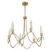 Savoy House - 1-1798-6-127 - LED Chandelier - Sofia - Noble Brass