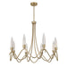 Savoy House - 1-1799-8-127 - LED Chandelier - Sofia - Noble Brass