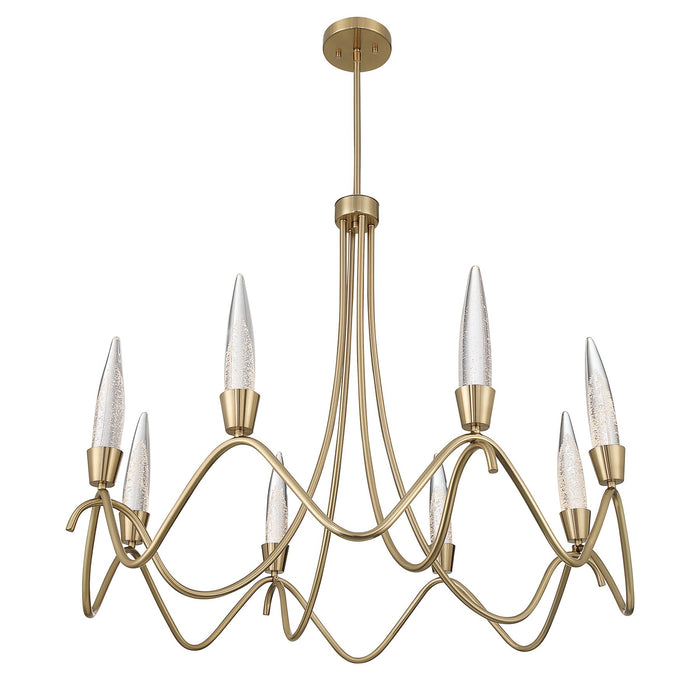 Savoy House - 1-1799-8-127 - LED Chandelier - Sofia - Noble Brass