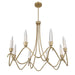 Savoy House - 1-1799-8-127 - LED Chandelier - Sofia - Noble Brass