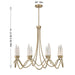Savoy House - 1-1799-8-127 - LED Chandelier - Sofia - Noble Brass