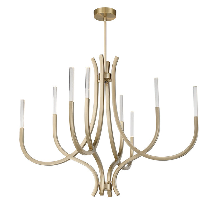 Savoy House - 1-1900-8-127 - LED Chandelier - Bradford - Noble Brass