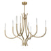 Savoy House - 1-1900-8-127 - LED Chandelier - Bradford - Noble Brass