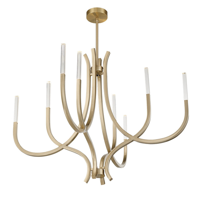 Savoy House - 1-1900-8-127 - LED Chandelier - Bradford - Noble Brass