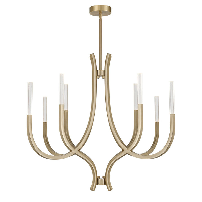 Savoy House - 1-1900-8-127 - LED Chandelier - Bradford - Noble Brass