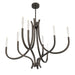 Savoy House - 1-1900-8-15 - LED Chandelier - Bradford - Mediterranean Bronze