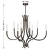 Savoy House - 1-1900-8-15 - LED Chandelier - Bradford - Mediterranean Bronze