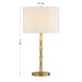 Savoy House - 11-DF12 - One Light Table Lamp - Bartow