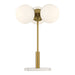 Savoy House - 11-DF13 - Three Light Table Lamp - Turin