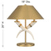 Savoy House - 11-DF15 - Two Light Table Lamp - Hearne