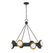 Savoy House - 1-2411-8-343 - LED Chandelier - Pierson - Black Cashmere/True Gold