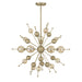 Savoy House - 1-2514-6-127 - Six Light Chandelier - Crescent - Noble Brass