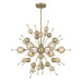 Savoy House - 1-2514-6-127 - Six Light Chandelier - Crescent - Noble Brass