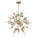 Savoy House - 1-2514-6-127 - Six Light Chandelier - Crescent - Noble Brass