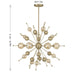 Savoy House - 1-2514-6-127 - Six Light Chandelier - Crescent - Noble Brass