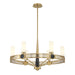 Savoy House - 1-2914-6-322 - Six Light Chandelier - Farrell - Warm Brass
