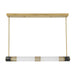 Savoy House - 1-2917-1-322 - LED Linear Chandelier - Farrell - Warm Brass