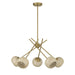 Savoy House - 1-2968-5-322 - Five Light Chandelier - Jasper - Warm Brass