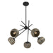Savoy House - 1-2968-5-89 - Five Light Chandelier - Jasper - Matte Black