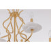 Savoy House - 1-2990-9-38 - Nine Light Chandelier - Lilly - Royal Gold