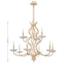 Savoy House - 1-2990-9-38 - Nine Light Chandelier - Lilly - Royal Gold