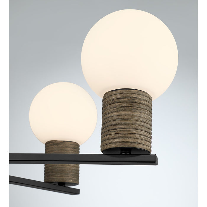 Savoy House - 1-4080-6-89 - Six Light Chandelier - Jarrell - Matte Black