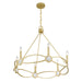 Savoy House - 1-4101-6-328 - Six Light Chandelier - Minette - Spun Gold