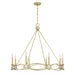 Savoy House - 1-4102-8-328 - Eight Light Chandelier - Minette - Spun Gold
