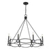 Savoy House - 1-4102-8-89 - Eight Light Chandelier - Minette - Matte Black