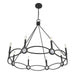 Savoy House - 1-4102-8-89 - Eight Light Chandelier - Minette - Matte Black