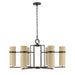 Savoy House - 1-4562-6-15 - Six Light Chandelier - Weston - Mediterranean Bronze
