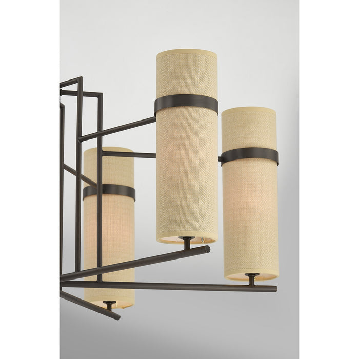 Savoy House - 1-4562-6-15 - Six Light Chandelier - Weston - Mediterranean Bronze