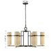 Savoy House - 1-4562-6-15 - Six Light Chandelier - Weston - Mediterranean Bronze