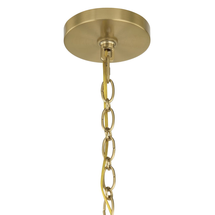 Savoy House - 1-4701-9-322 - Nine Light Chandelier - Wilkes - Warm Brass