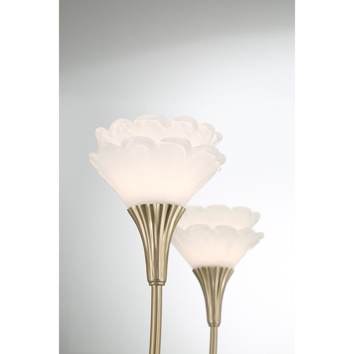 Savoy House - 1-5082-5-127 - Five Light Chandelier - Florena - Noble Brass