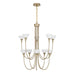 Savoy House - 1-5083-10-127 - Ten Light Chandelier - Florena - Noble Brass