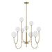 Savoy House - 1-5980-9-127 - Nine Light Chandelier - Chester - Noble Brass