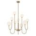 Savoy House - 1-5980-9-127 - Nine Light Chandelier - Chester - Noble Brass